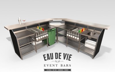 2.5m x 2.5m Events Bar