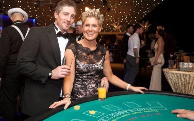 Guests enjoying Blackjack