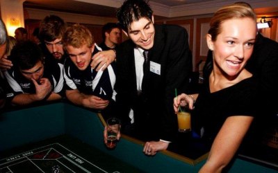 Sale Sharks enjoying Craps