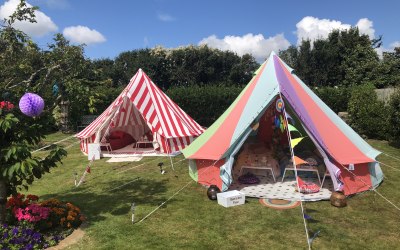 Bell tents hire
