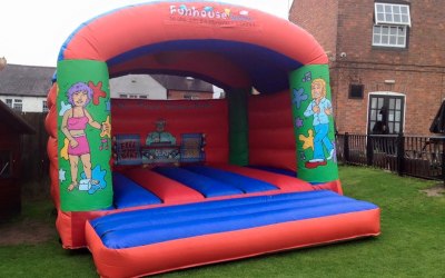 bouncy castle for one