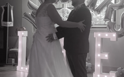 Ask us about uplighters and our stunning illuminated giant LOVE letters 