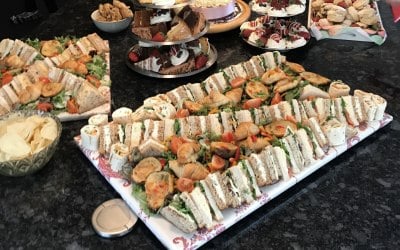 Afternoon Tea Style Home Buffet