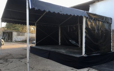 covered Stage 