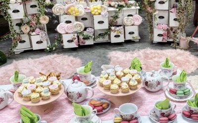 We also do picnic party’s! . . Featuring everything you need to get going   We provide  The whole set up, table, soft furnishings.. fluffy pillows, rugs & a sweet corner for Cakes, snacks, sweet and savoury..
