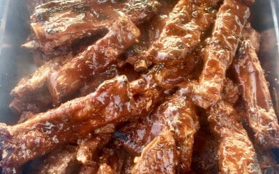 Our amazing fall off the bone bbq ribs