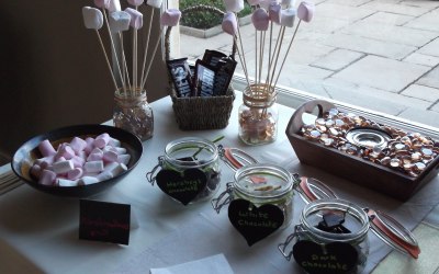 S'Mores Bar was very popular at the wedding fair, leading to a number of bookings.