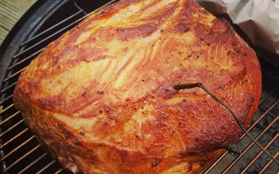 Wood smoked Ham