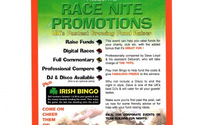 FUND RAISING RACE NIGHTS