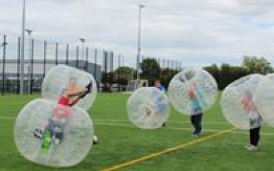 Bubble Football at Crumlin Leisure centre