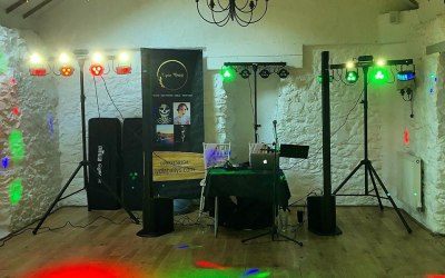 Our Disco set up 