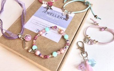 Rainbow Mermaid Jewellery Making Kit - order online at www.purepoppybeads.com