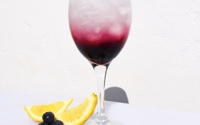 Blueberry Cooler Mocktail