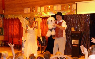 Tony and Tinkerbell magic show