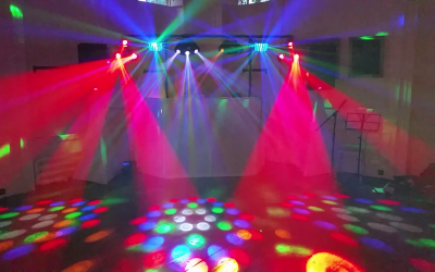 Add Haze to our DMX controlled Light show!