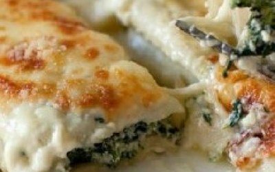 Cannelloni Ricotta and Spinach