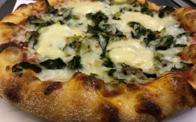Buttered Greens Pizza