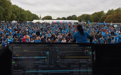 Playing to 10000 in Hyde Park