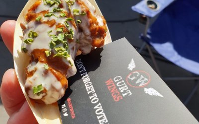 Gurt Buffalo with Blue Cheese at Wing Fest London