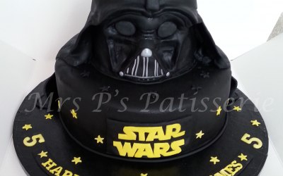 Star Wars Darth Vader birthday cake