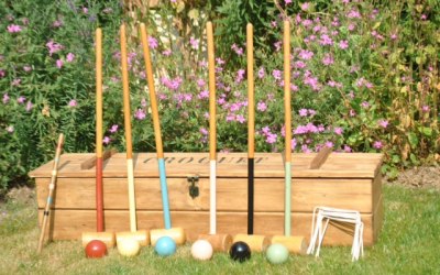 A quick game of croquet on a Summer's day? 