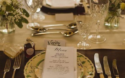 Vintage place setting 