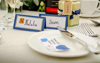 Place settings for Wedding