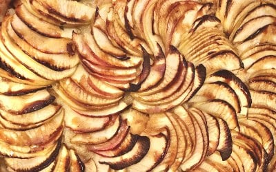 Normandy apple tart 