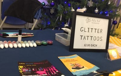 Glitter Tattoos - Very popular addition at parties and events!