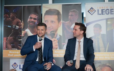Carl Froch at our Haye vs Bellew Hospitality