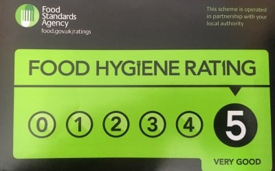 5  food hygiene rating 