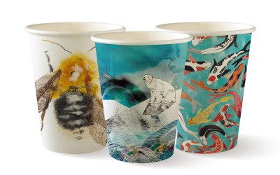 Art Series compostable cups