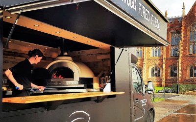 wood fired pizza vans