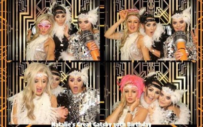 30th Gatsby themed party