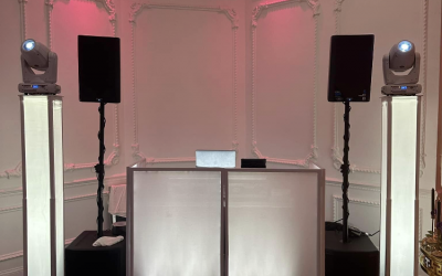 Sound systems with lighting