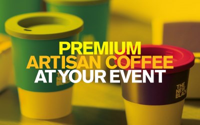 Premium artisan coffee at your event.