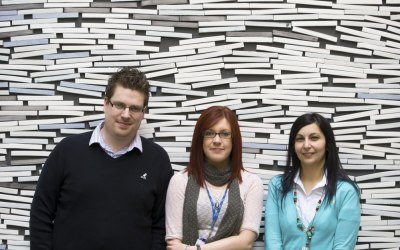 Young researchers in Bristol for Kidney Research UK.