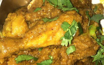 On the bone, Desi chicken curry