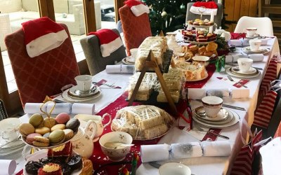 A Christmas Tea Party We Catered A Customer's House
