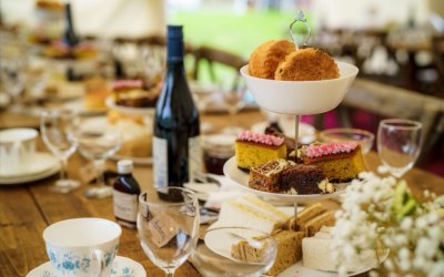 Lovely close up of our Wedding Afternoon Tea.