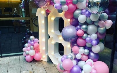 5ft Light up Numbers 