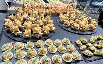 A few canapés for a product launch