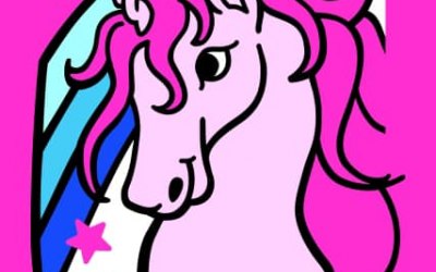 Most popular girls picture A5 Unicorn