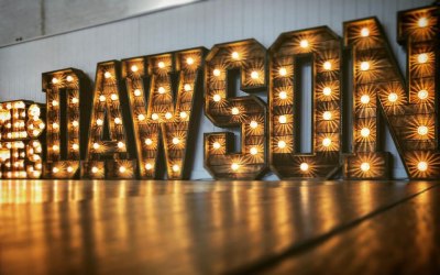 Rustic Light Up Surnames