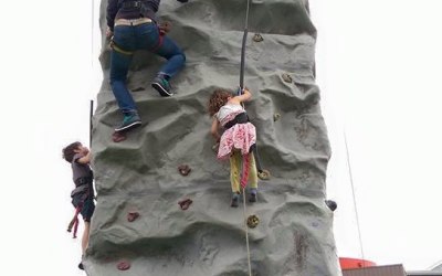 mobile climbing wall