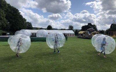 Body Zorbing - No Rules, great for team games and ‘Bubble Football’ 