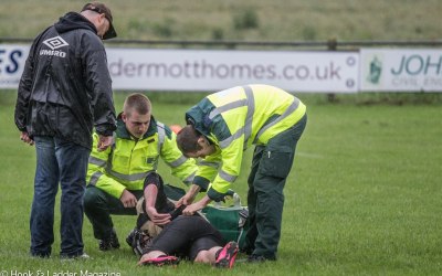 Providing Paramedic Lead Medical Cover for a Lancashire Wolverines American Football game