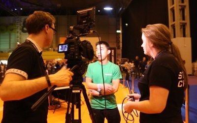 Behind the Scenes event filming at Insomnia Gaming Festival