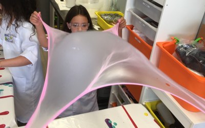 BubbleMania at our Slimetastic Mrs Snuggles Slime Lab