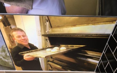 Baking our the bakery Derek Gilchrist